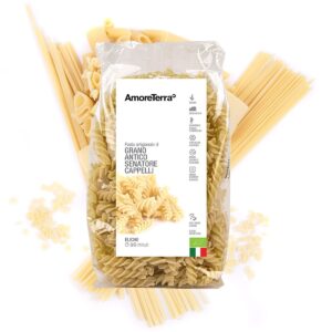 pacco di pasta eliche amoreterra da 500 gr