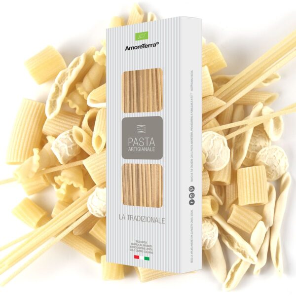 confezione di spaghettoni amoreterra la tradizionale da 500 gr